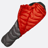 Down sleeping bags
